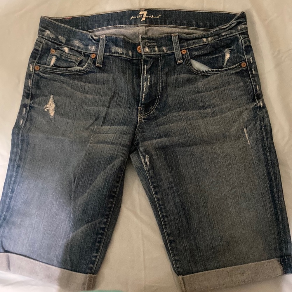 For All 7 Mankind Summer Jean Shorts